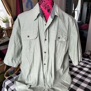 Wrangler Premium Gray Comfort Flex Shirt